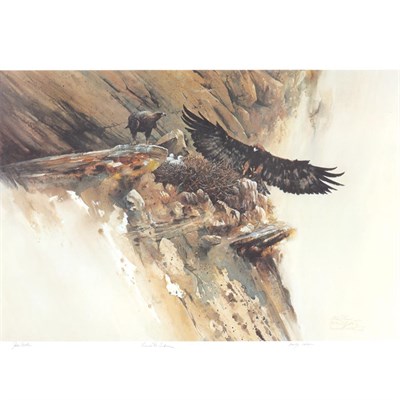 Lot 65A - Morten E. Solberg MONARCH OF THE SKY--GOLDEN...