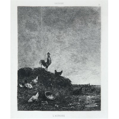Lot 54 - Charles Francois Daubigny L'AURORE (DELTEIL...