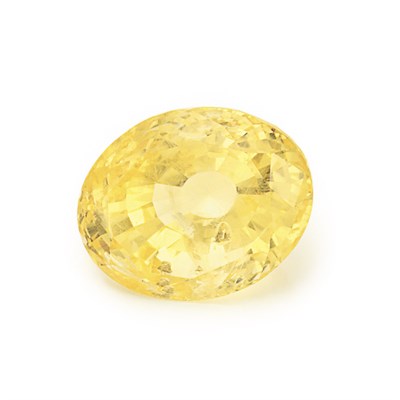 Lot 749 - Unmounted Yellow Sapphire