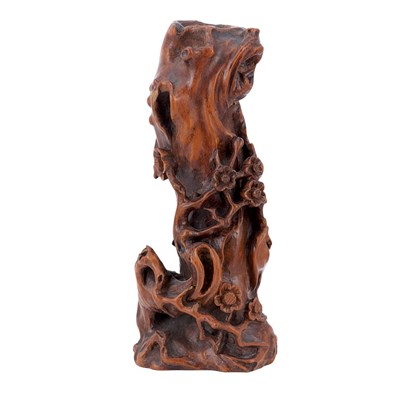 Lot 89 - Chinese Boxwood Incense Stick Holder 18th...