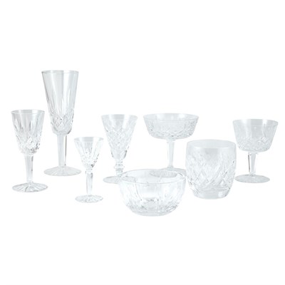 Lot 85 - Group of Waterford Glass Stemware; Together...