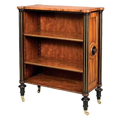 Lot 364 - Regency Style Rosewood Bookcase Height 38...