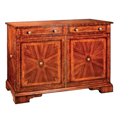 Lot 284 - Neoclassical Style Rosewood Side Cabinet...