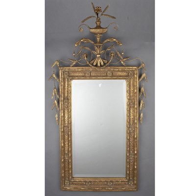 Lot 471 - George III Style Gilt-Wood Mirror Height 57...