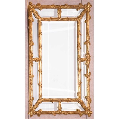 Lot 305 - Neoclassical Style Gilt-Wood Mirror Height 41...