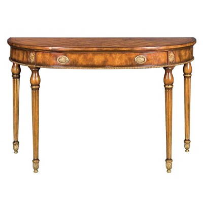 Lot 320 - Louis XVI Style Inlaid Mahogany and Walnut...