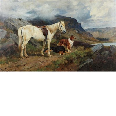 Lot 20 - Wright Barker British, 1864-1941 Best Friends,...