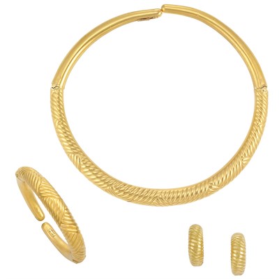 Lot 359 - Suite of Gold Jewelry, Ilias Lalaounis