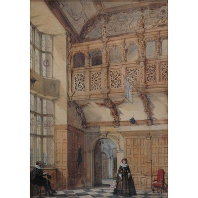 Lot 64 - Joseph Nash British, 1808-1878 (i) Hatfield...