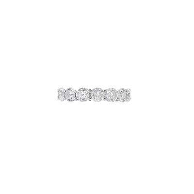 Lot 556 - Platinum and Diamond Band Ring, Harry Winston