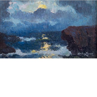 Lot 42 - Richard Hayley Lever American, 1876-1958 Moon...