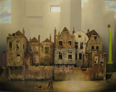 Lot 74 - Theo Voorzaat Dutch, b. 1938 Gauging, 1985...