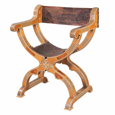 Lot 630 - Italian Renaissance Style Parquetry Inlaid,...