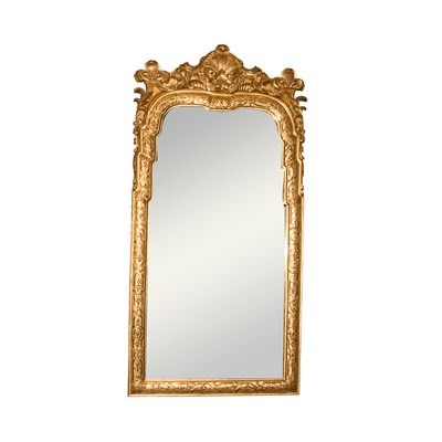 Lot 412 - Neoclassical style Gilt-Wood Mirror Height 65...