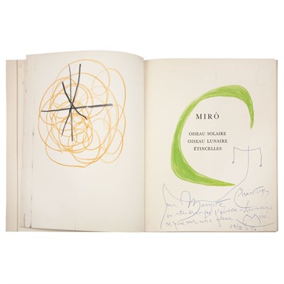 Lot 269 - MIRO, JOAN Oiseau Solaire. Oiseau Lunaire....