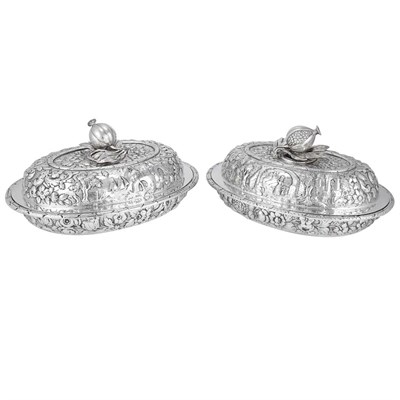 Lot 159 - Associated Pair of American Sterling Silver...