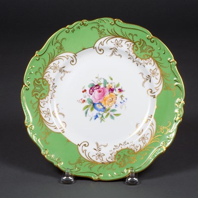 Lot 283 - Set of Twelve Coalport Porcelain Dinner Plates