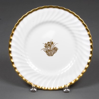Lot 326 - Minton Porcelain Dinner Service In the Gold...