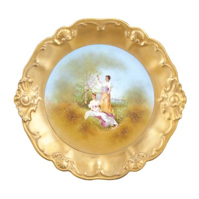 Lot 242 - Limoges Porcelain Cabinet Plate Diameter 13...