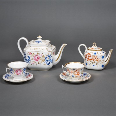 Lot 97 - Two French Porcelain Tea Services
