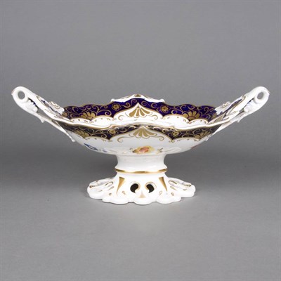 Lot 199 - English Porcelain Three-Piece Porcelain...
