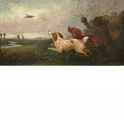 Lot 5 - Attributed to Edward Armfield Spaniels...