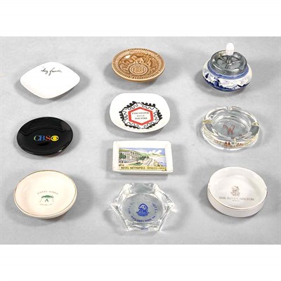 Lot 235 - Group of Commemorative Ashtrays from Al...