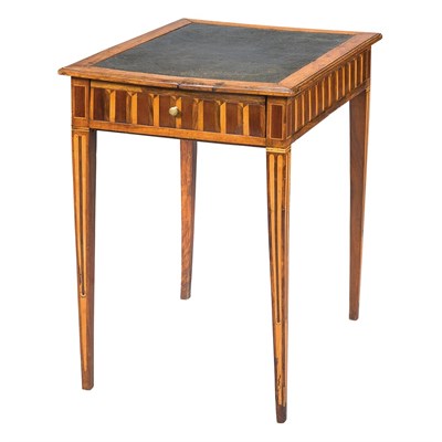 Lot 485 - Northern European Neoclassical Walnut and...