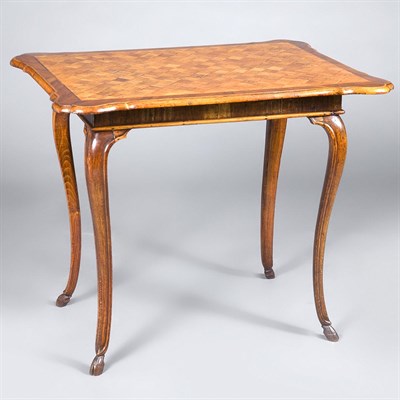 Lot 281 - Continental Rococo Beechwood, Walnut and...