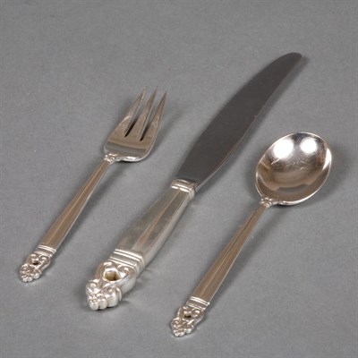Lot 179 - International Sterling Silver Flatware Service...