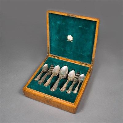 Lot 197 - Dominick & Haff Sterling Silver Flatware...