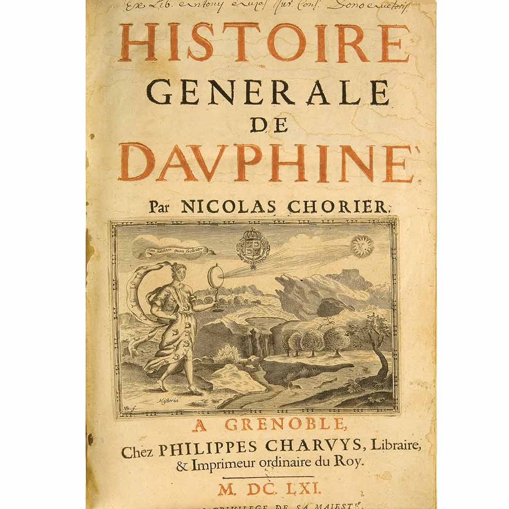 Lot 142 - CHORIER, NICOLAS. Histoire Generale de...
