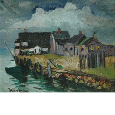 Lot 53 - Hayley Lever American, 1876-1958 Storm Clouds,...