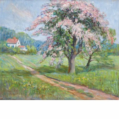 Lot 47 - Caroline M. Bell American, 1874-1970 Flowering...