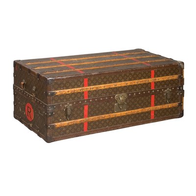 Lot 132 - Louis Vuitton Trunk Height 18 inches, width 44...