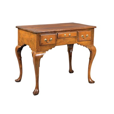Lot 122 - George III Yewwood Dressing Table The...