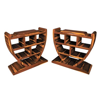 Lot 171 - Pair of Art Deco Bookshelves Second quarter of...