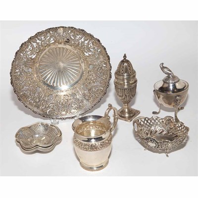 Lot 350 - Miscellaneous Group of Silver Articles Total...