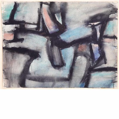 Lot 104 - Michael Loew American, 1907-1985 Grey Rock...