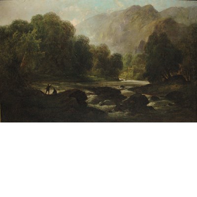 Lot 58 - Hudson River School 19th Century Landscape...