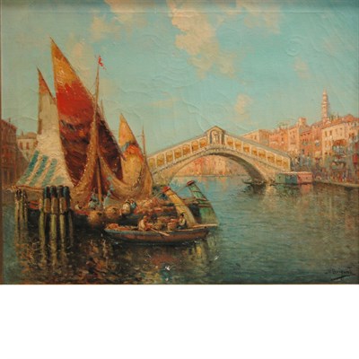 Lot 66 - Nicholas Briganti American, 1861-1944 Venice...