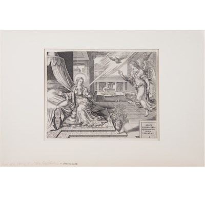 Lot 85 - After M. Van Heemskerck THE BEAUTITUDES (8);...