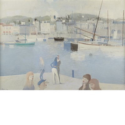 Lot 7 - Otto Bachmann Swiss, 1915-1996 Figures at a...