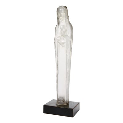 Lot 478 - R. Lalique Molded Glass Figure Source de la...
