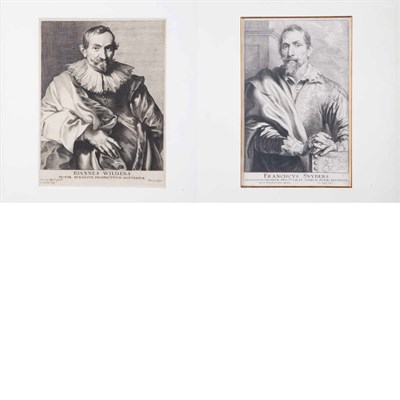 Lot 86 - Anthony van Dyck FRANS SNYDERS Etching, fourth...