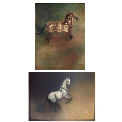 Lot 103 - Kaiko Moti [GALLOPING HORSE]; [REARING HORSE]...
