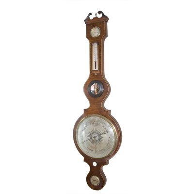 Lot 331 - Georgian Style Mahogany Barometer Height 44...