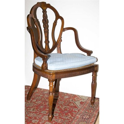 Lot 396 - Pair of George III Colonial Style Mahogany...