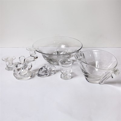 Lot 374 - Group of Steuben Glass Articles Approximately...