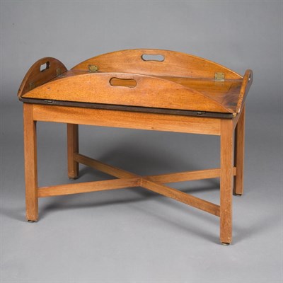Lot 155 - Georgian Style Fruitwood Butler's Tray Top...